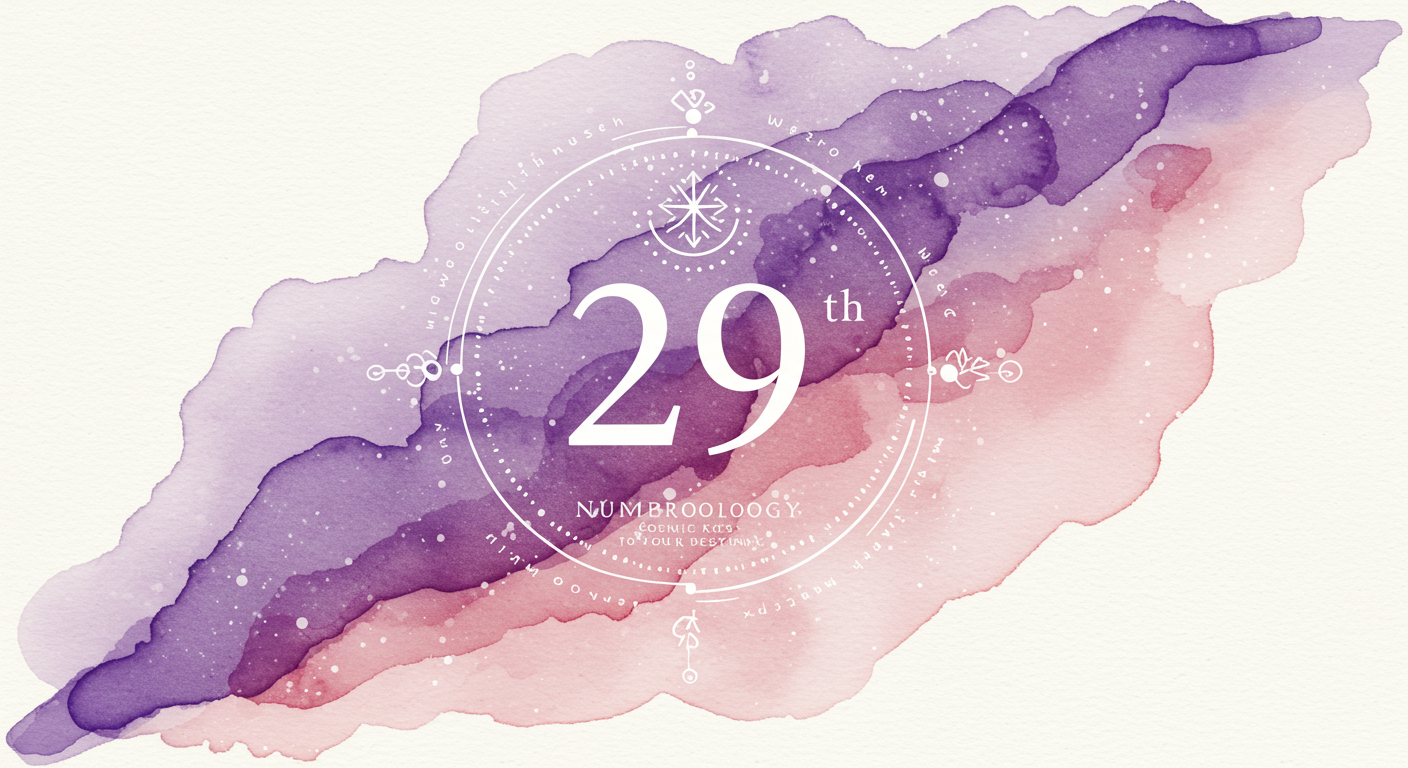 Numerology 29: Cosmic Keys to Your Destiny