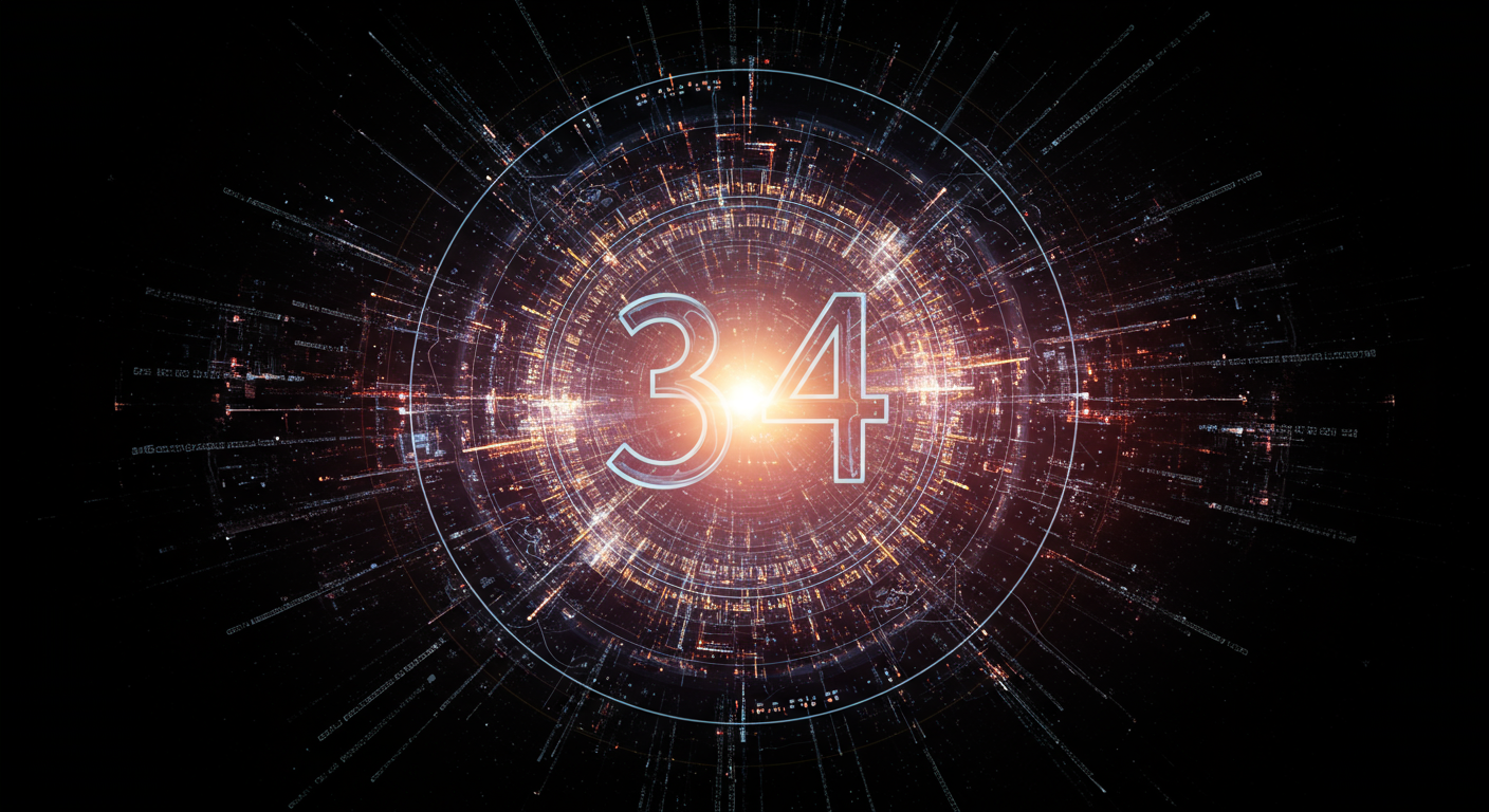 34 Meaning: Your Cosmic Blueprint Revealed