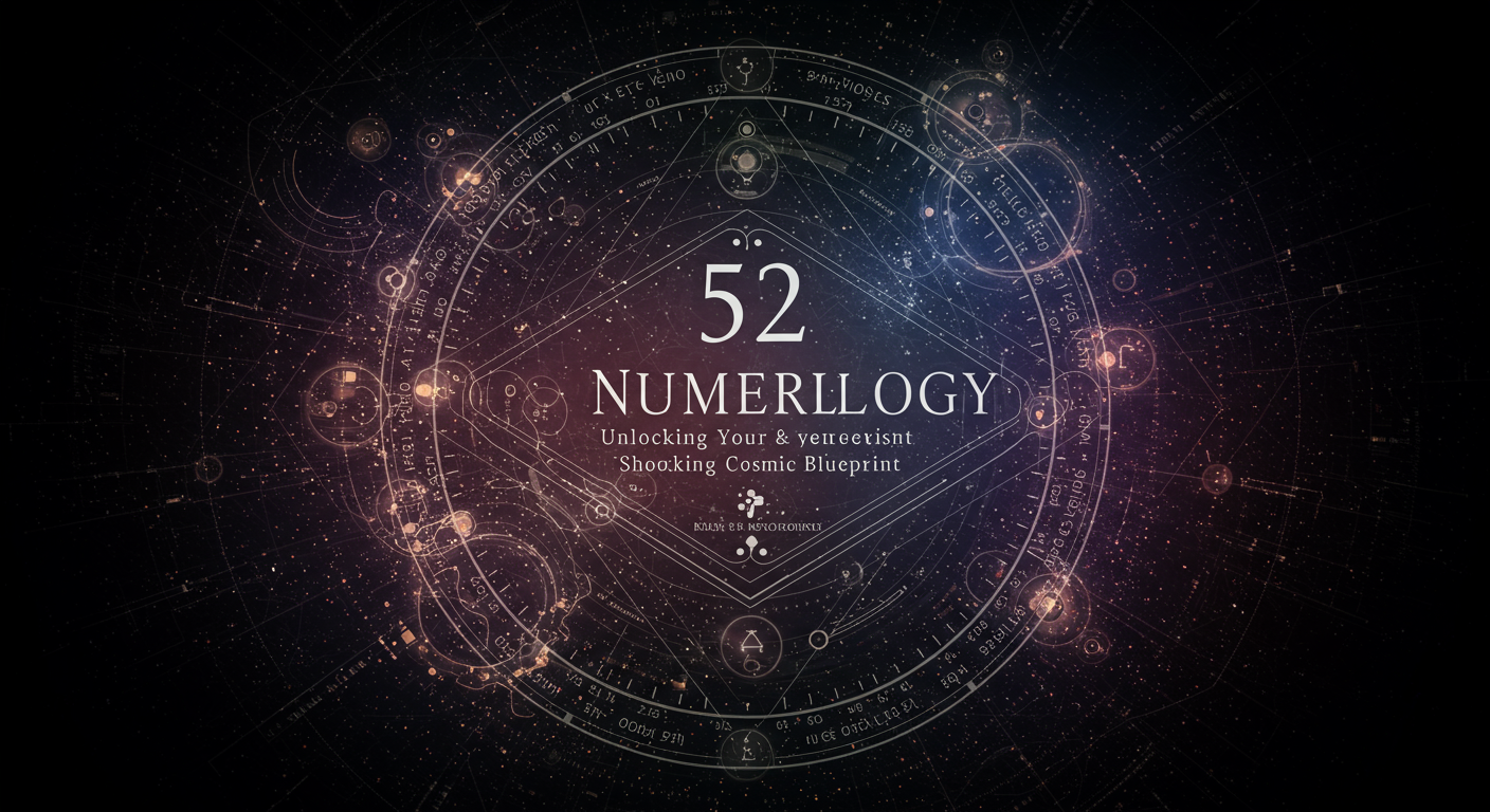 52 Numerology: Unlocking Your Cosmic Blueprint