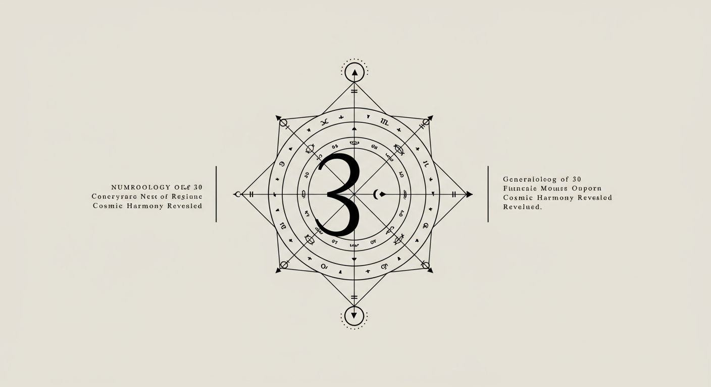 Numerology of 30: Cosmic Harmony Revealed