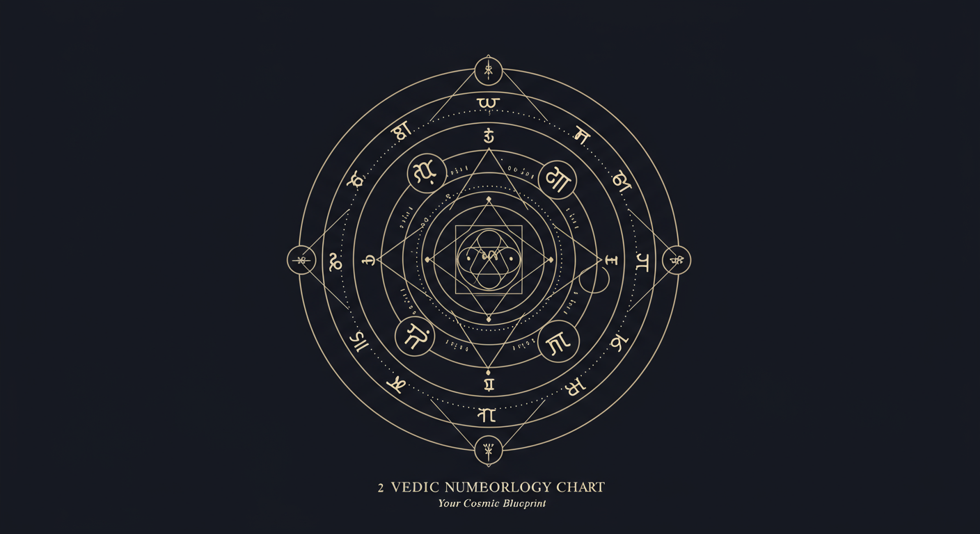 Vedic Numerology Chart: Your Cosmic Blueprint