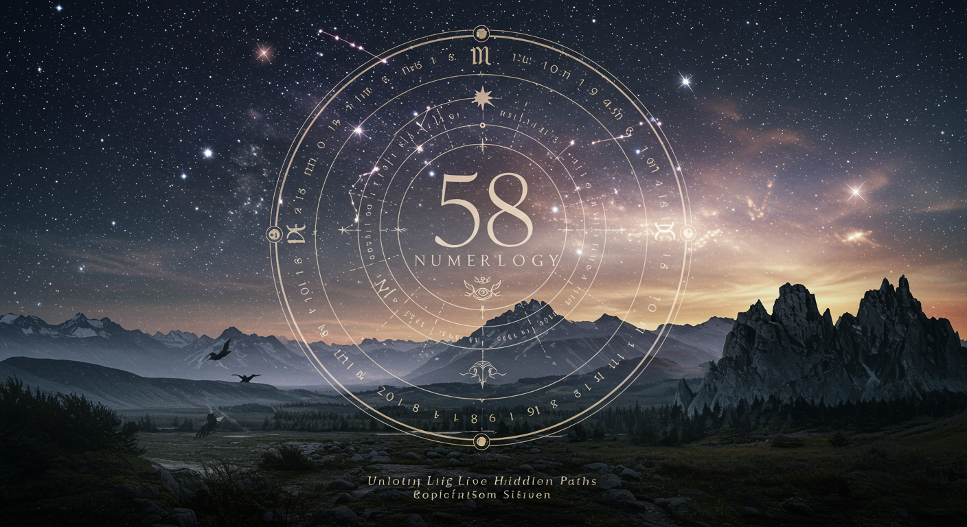 58 Numerology: Unlocking Life's Hidden Paths