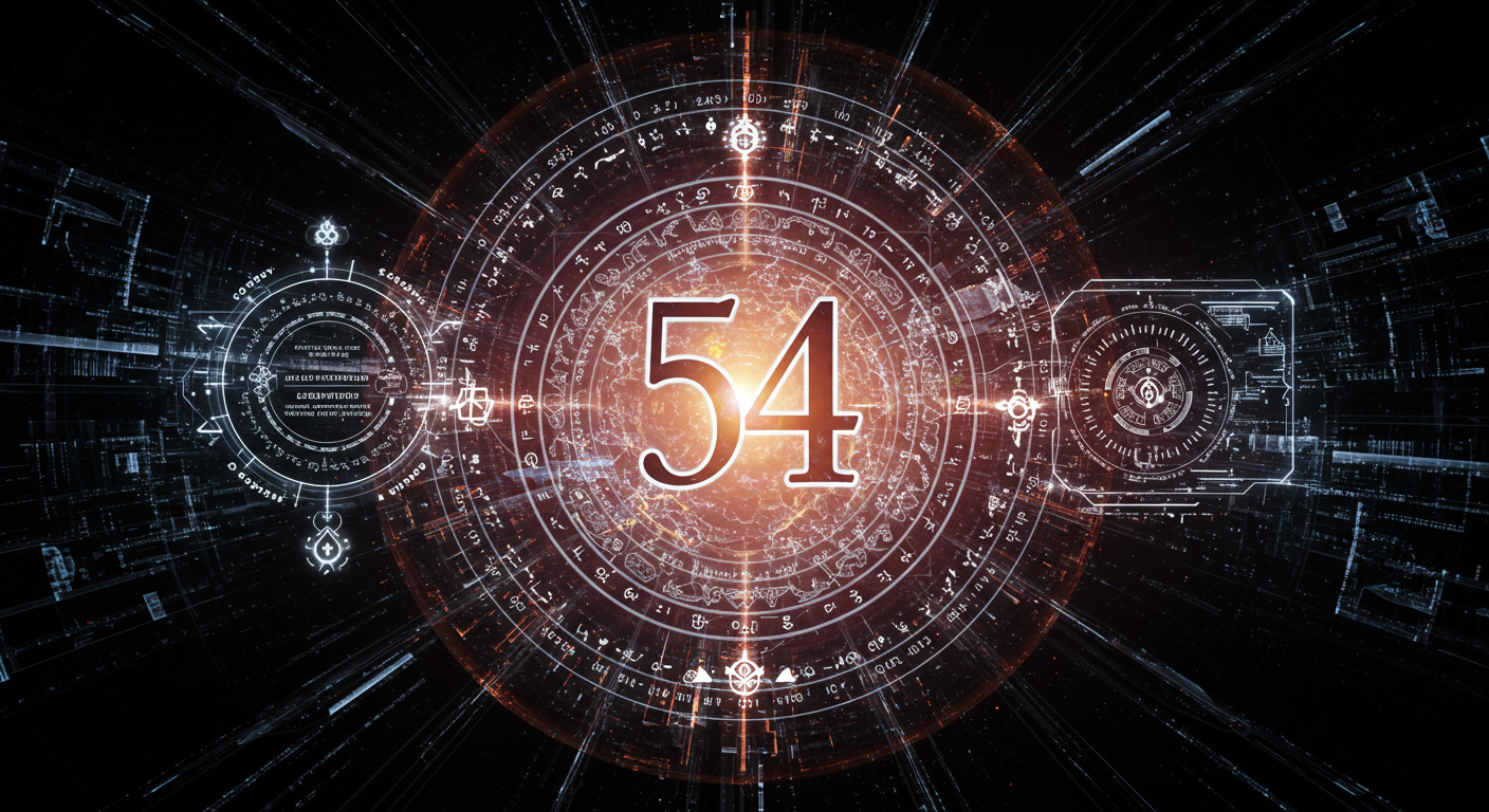 54 Numerology: Your Life's Cosmic Blueprint