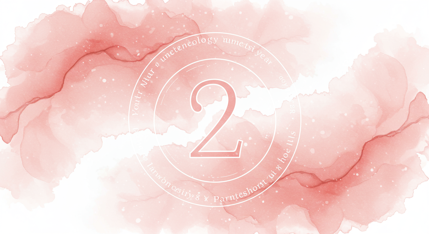 Your 2025 Numerology Year: Harmony & Partnerships