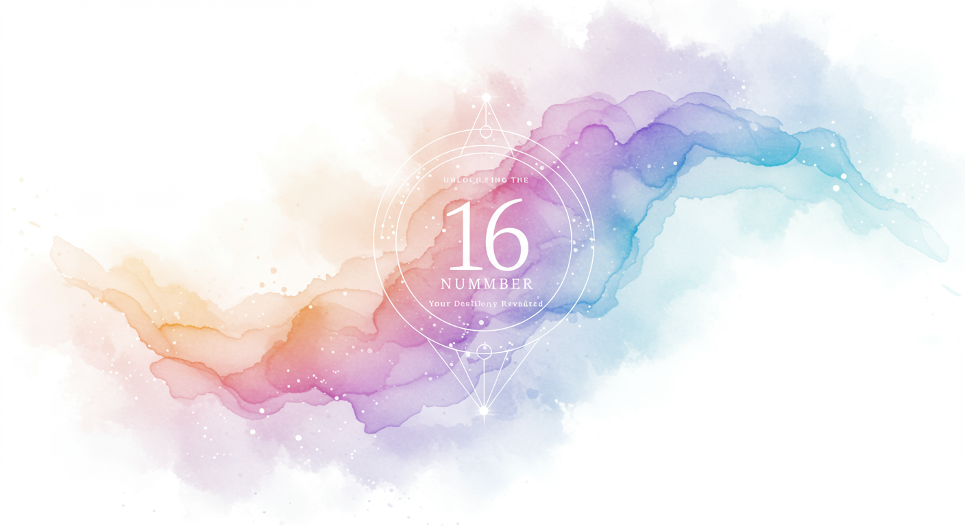 Unlocking the 16 Number: Your Destiny Revealed