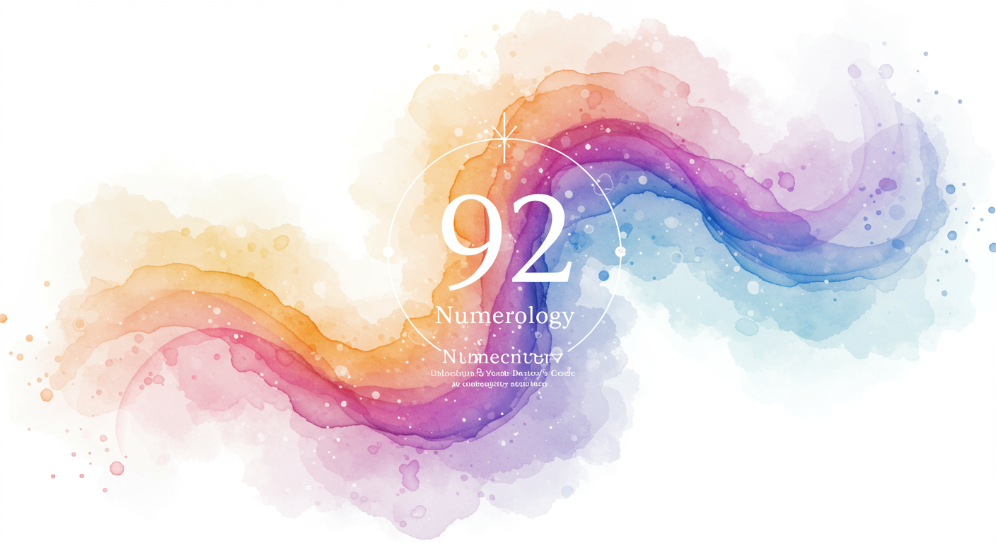 92 Numerology: Unlocking Your Destiny's Code