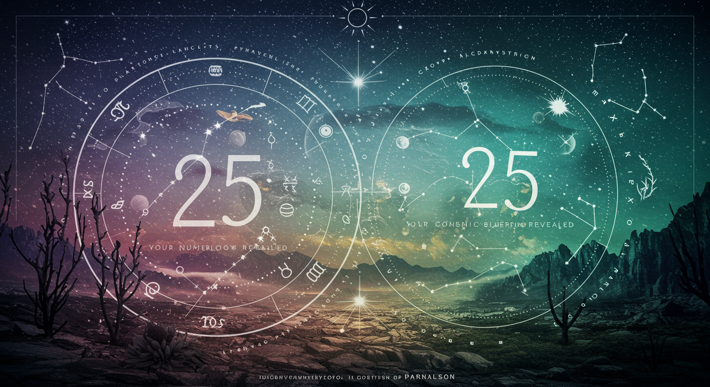 25 Numerology: Your Cosmic Blueprint Revealed
