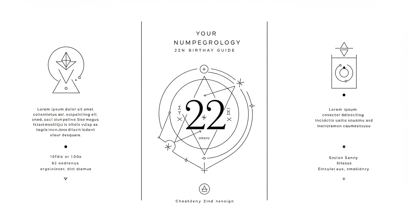 Your Numerology 22nd Birthday Guide