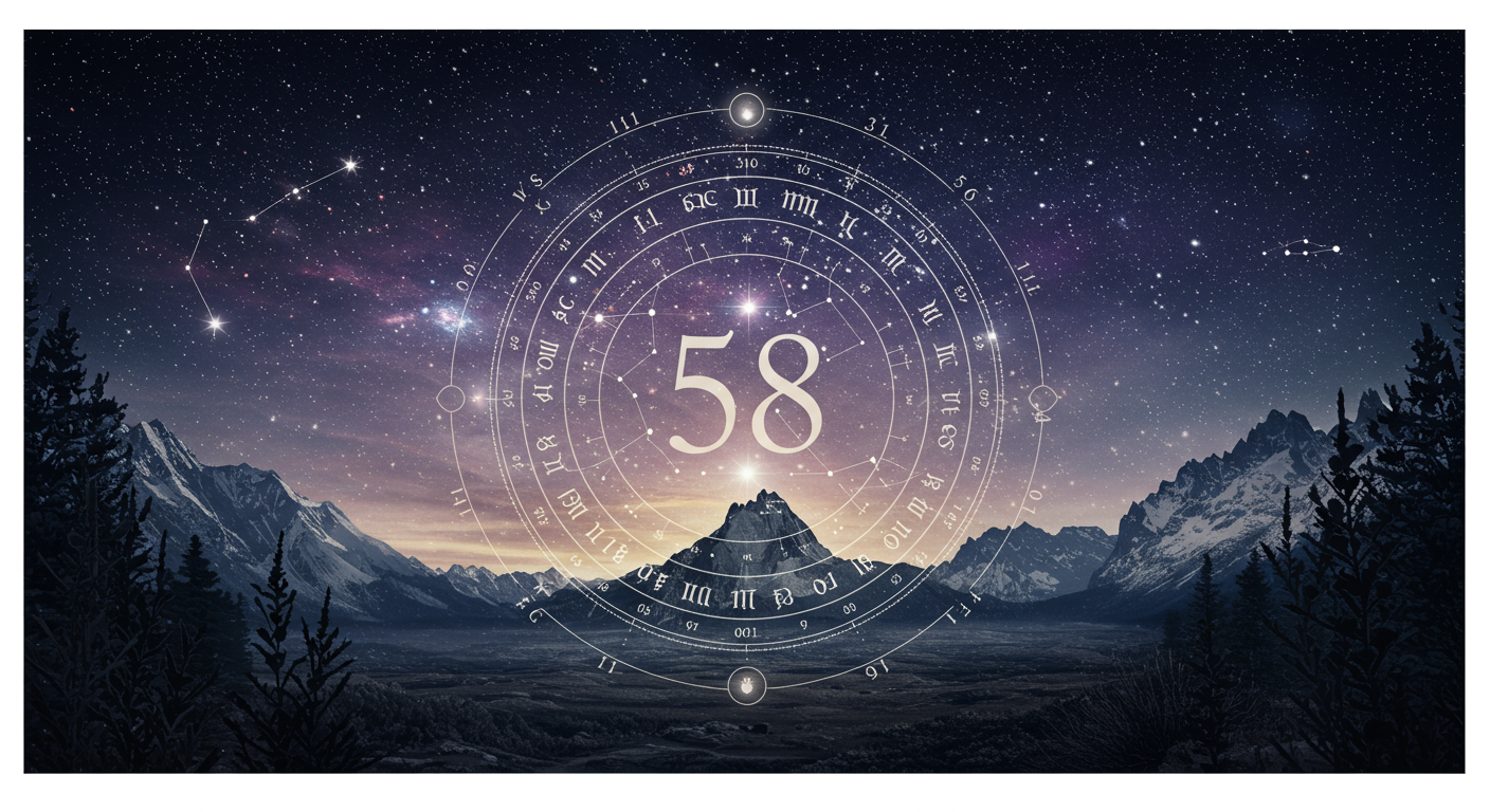 Unlocking 58: Your Numerology Compass