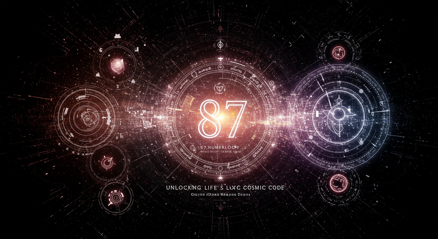 87 Numerology: Unlocking Life's Cosmic Code