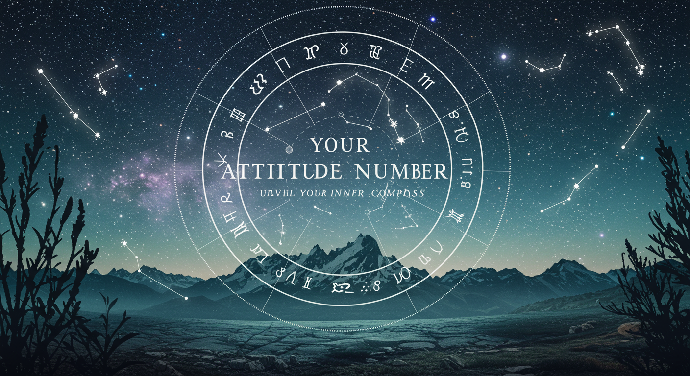 Your Attitude Number: Unveil Your Inner Compass