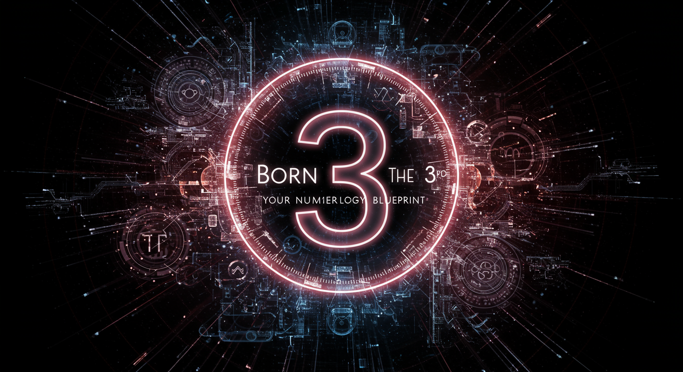 Born on the 3rd: Your Numerology Blueprint