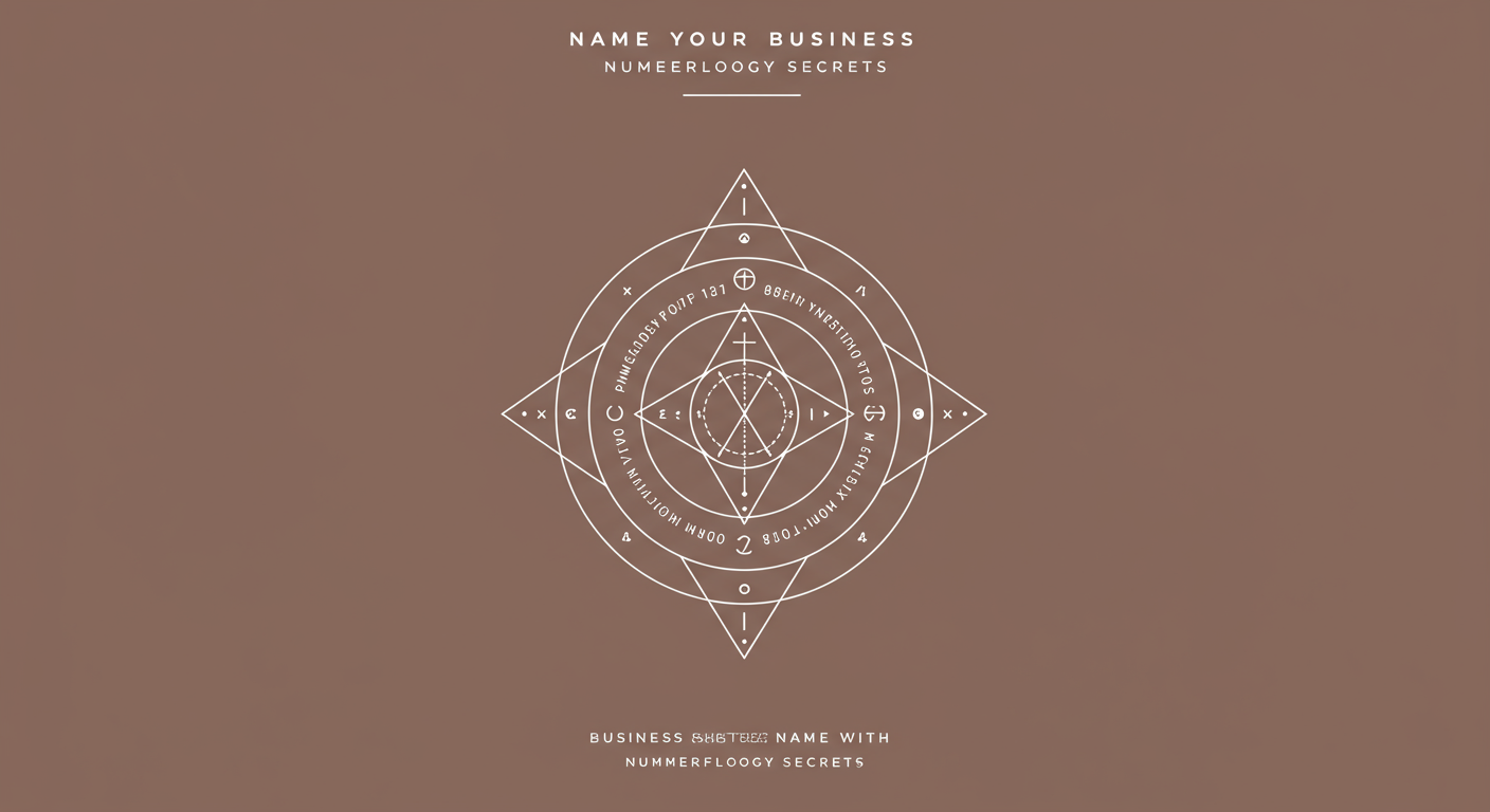 Name Your Business: Numerology Secrets