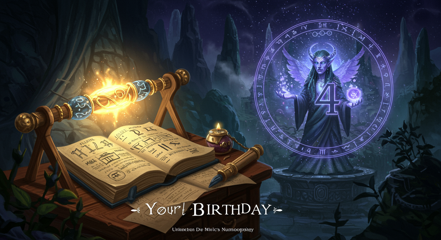 Your 4th Birthday: Unlocking Life's Blueprint