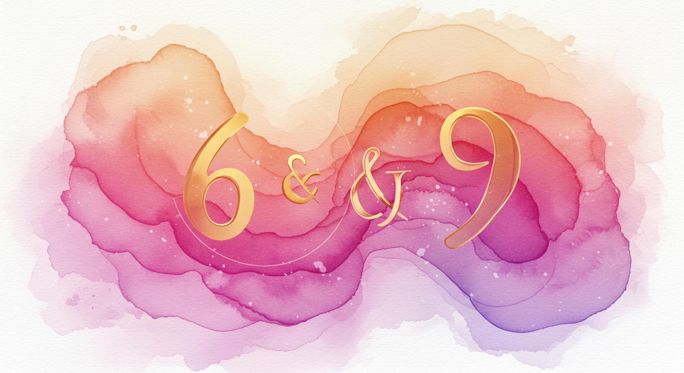 6 & 9: Harmonious Love in Numerology