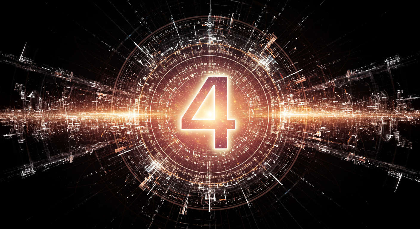 4 Numerology Meaning: Stability & Foundations