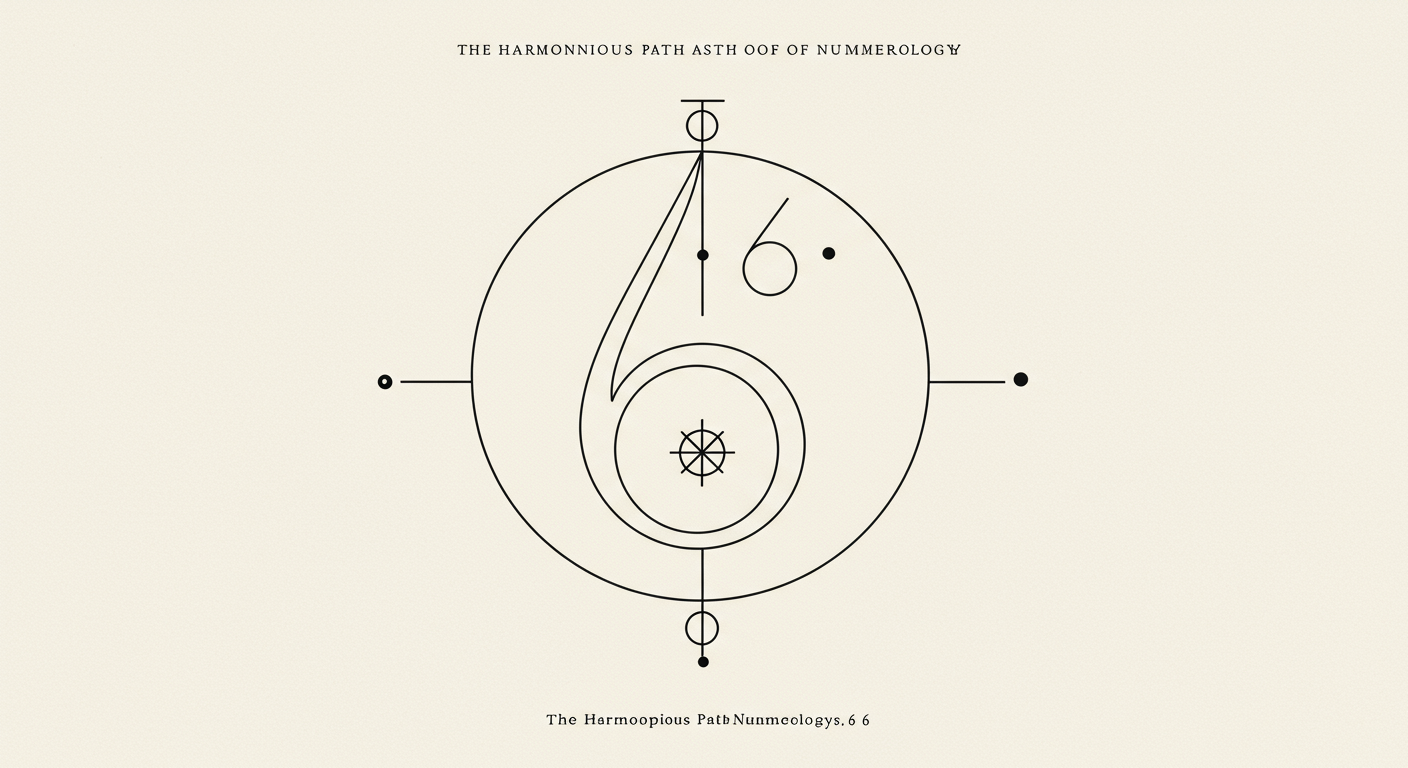 The Harmonious Path of Numerology 6