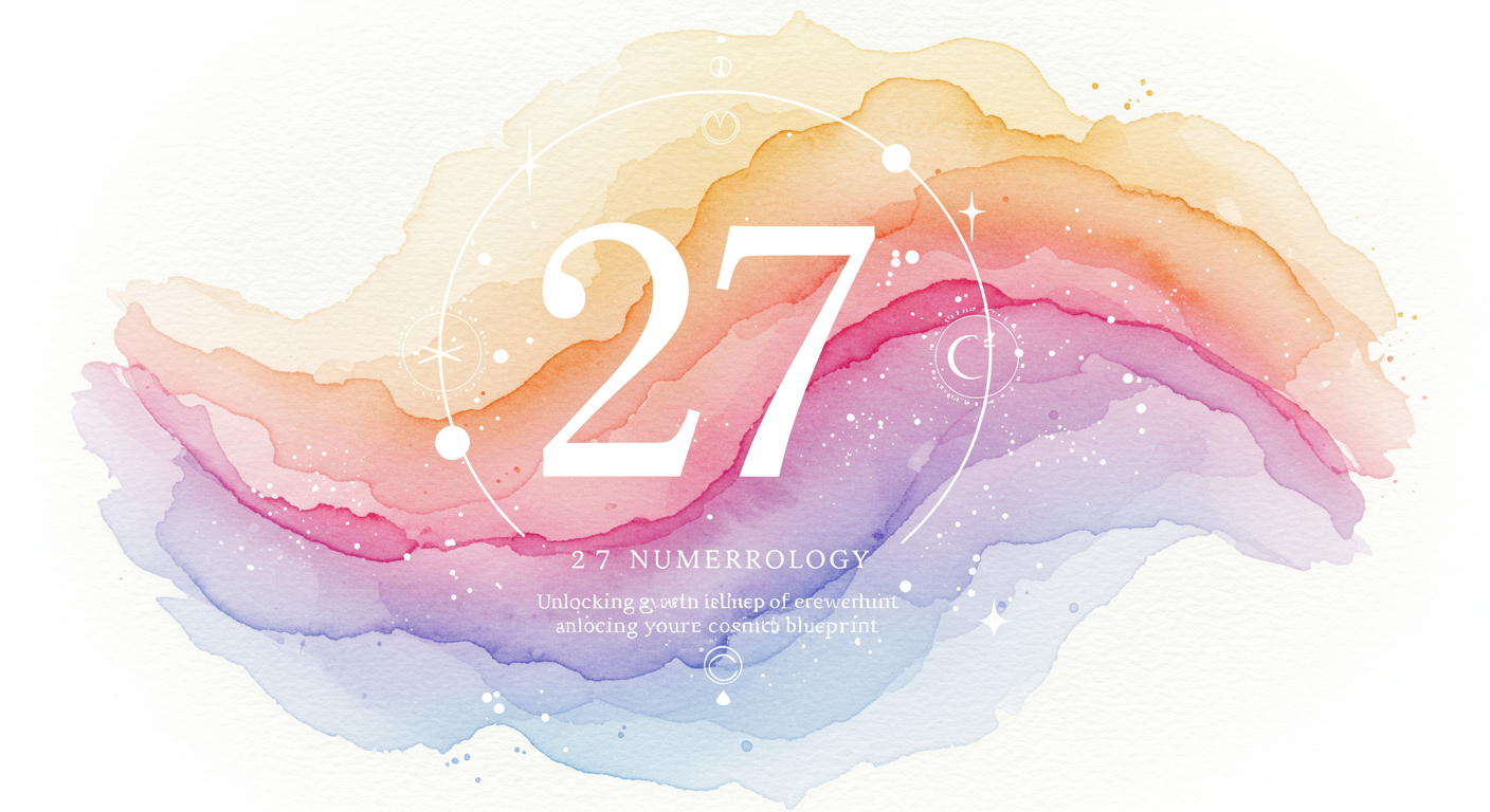 27 Numerology: Unlocking Your Cosmic Blueprint