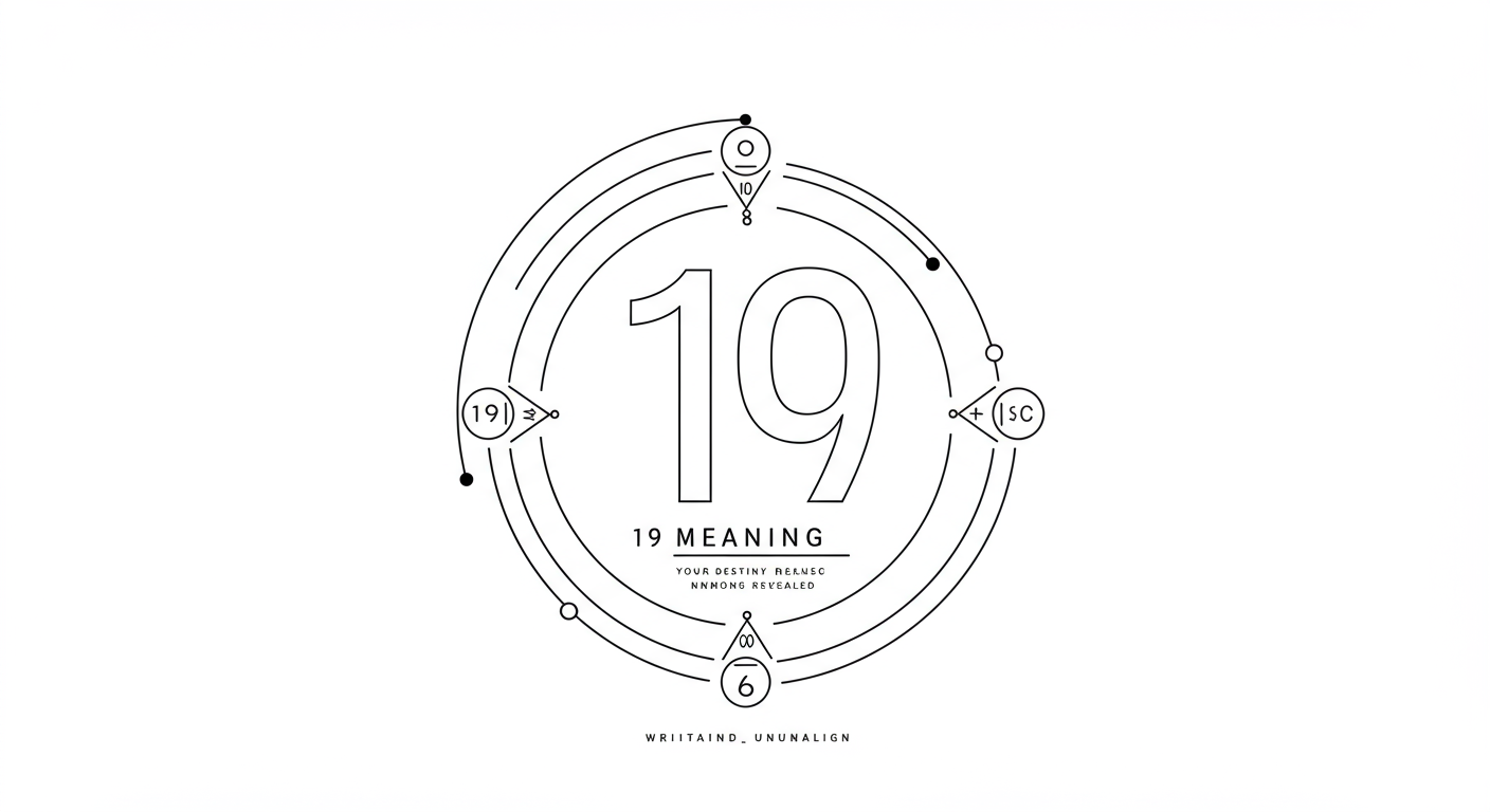 19 Meaning: Your Destiny Revealed