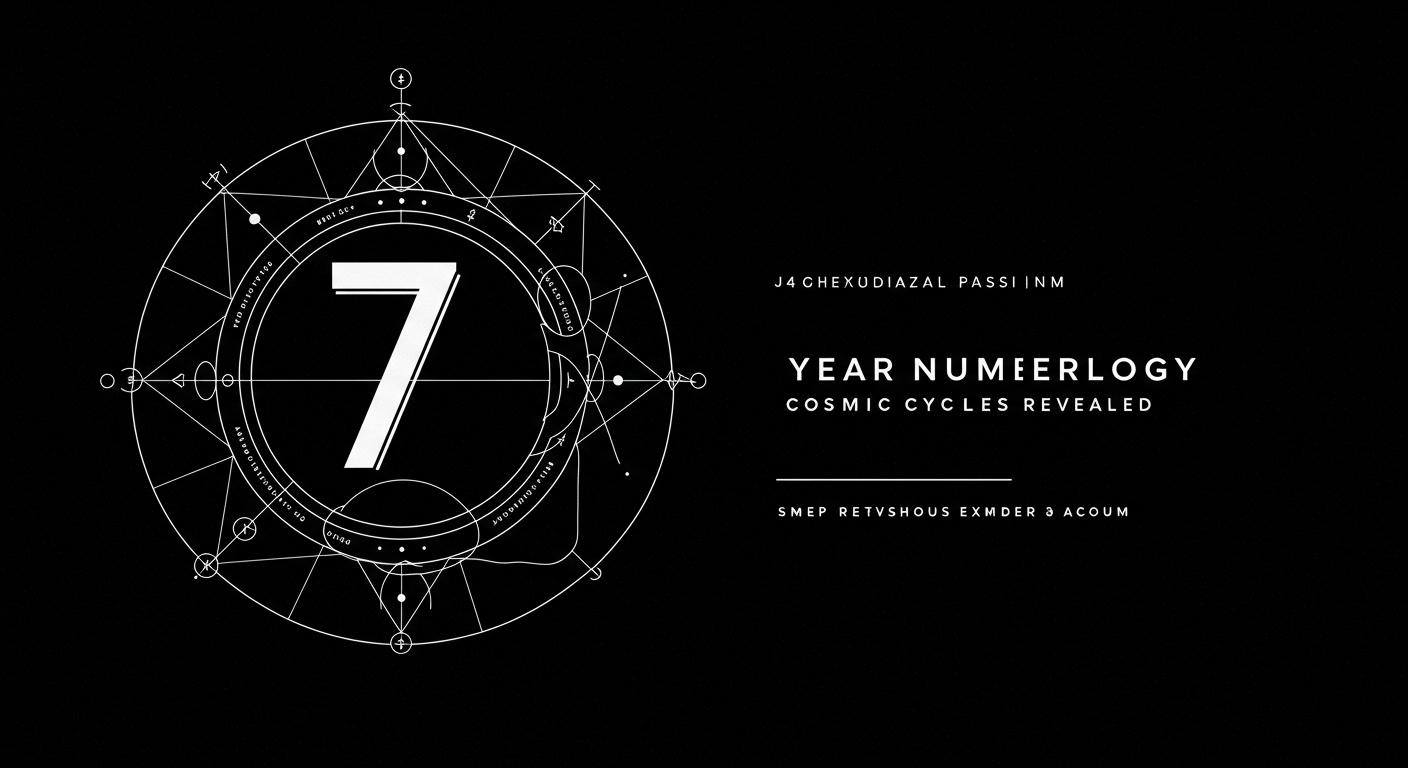 7th Year Numerology: Cosmic Cycles Revealed