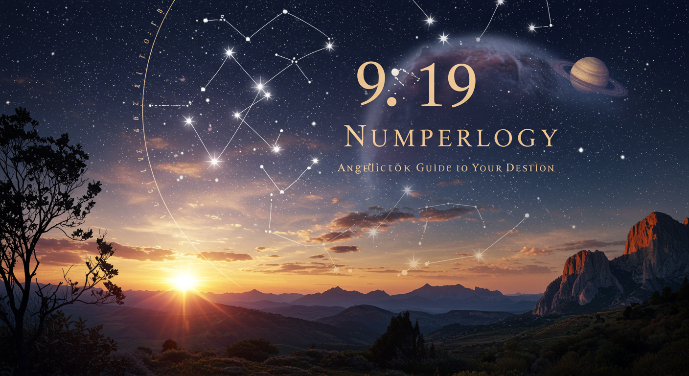 919 Numerology: Angelic Guide to Your Destiny