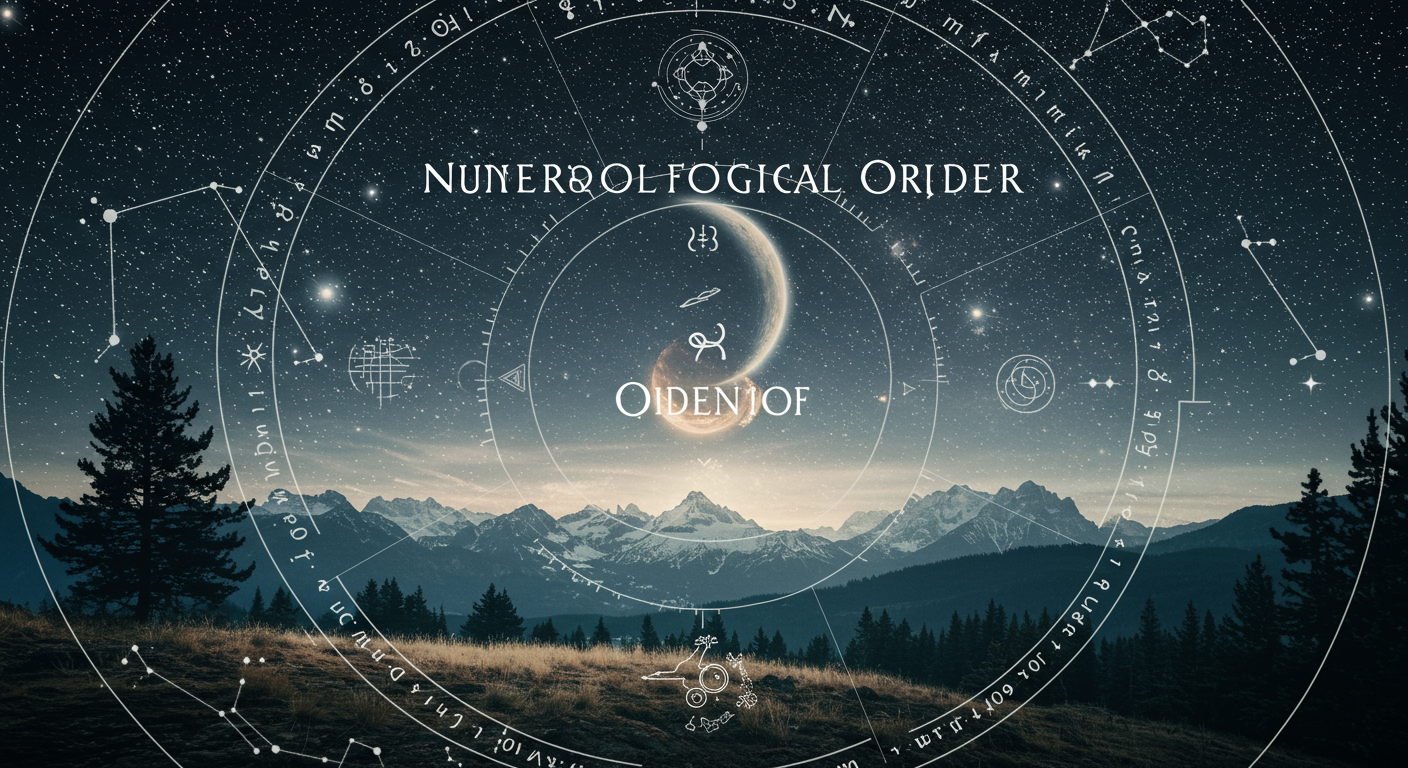 Numerological Order: Unlocking Life's Blueprint