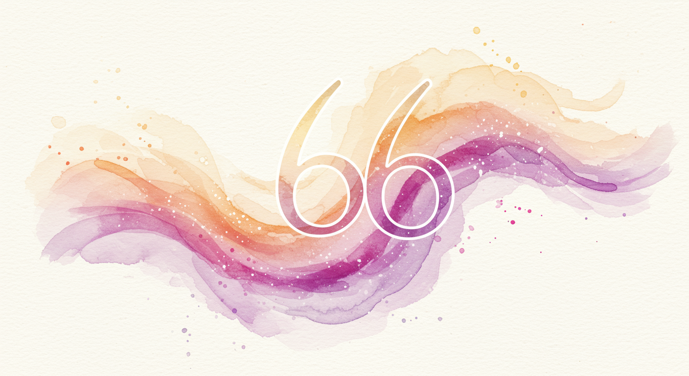 66: The Numerology of Harmonious Balance