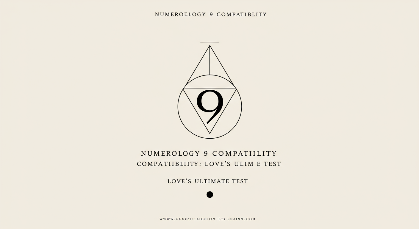 Numerology 9 Compatibility: Love's Ultimate Test
