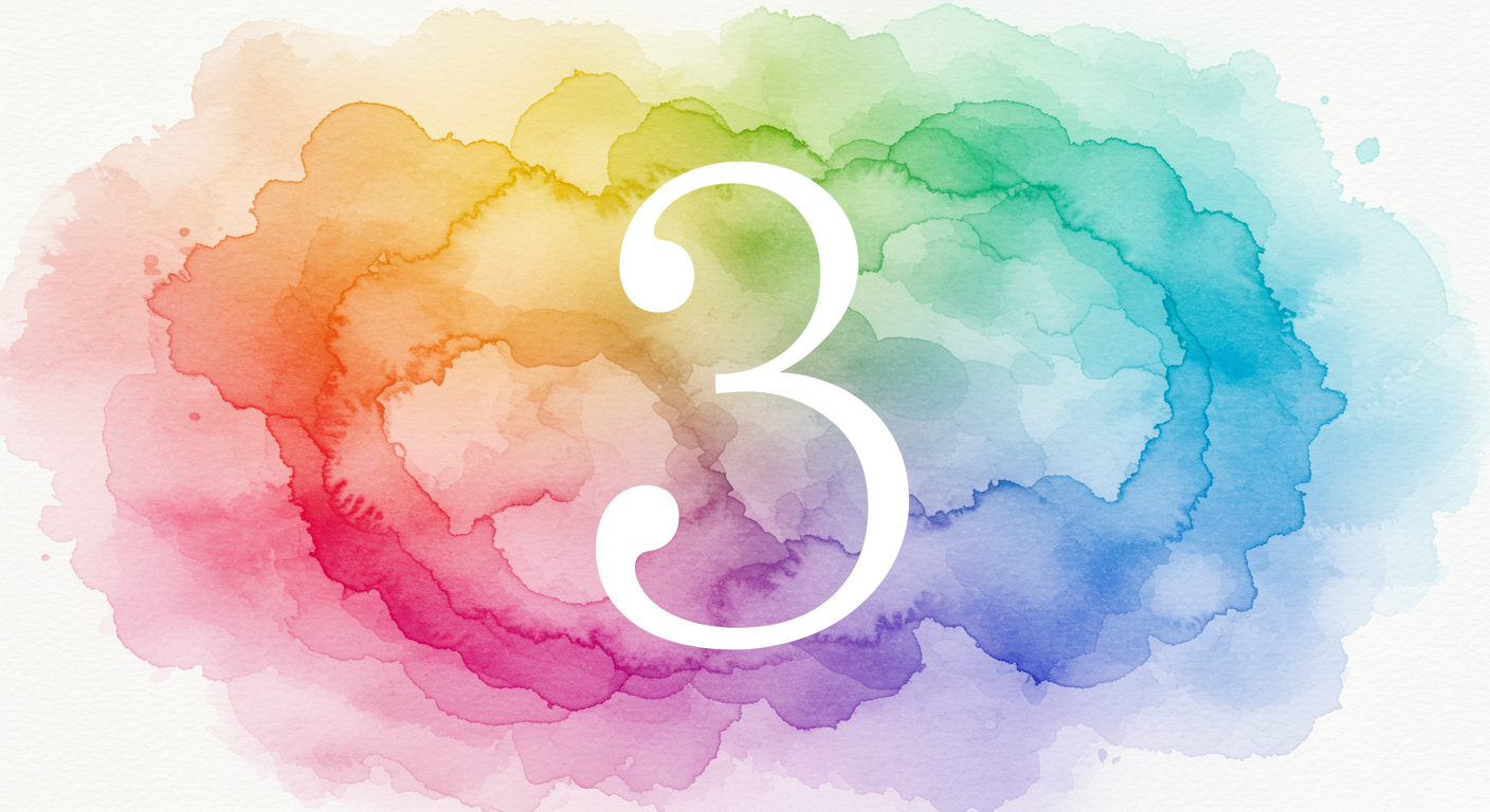 Numerology Number 3: Love's Vibrant Expression