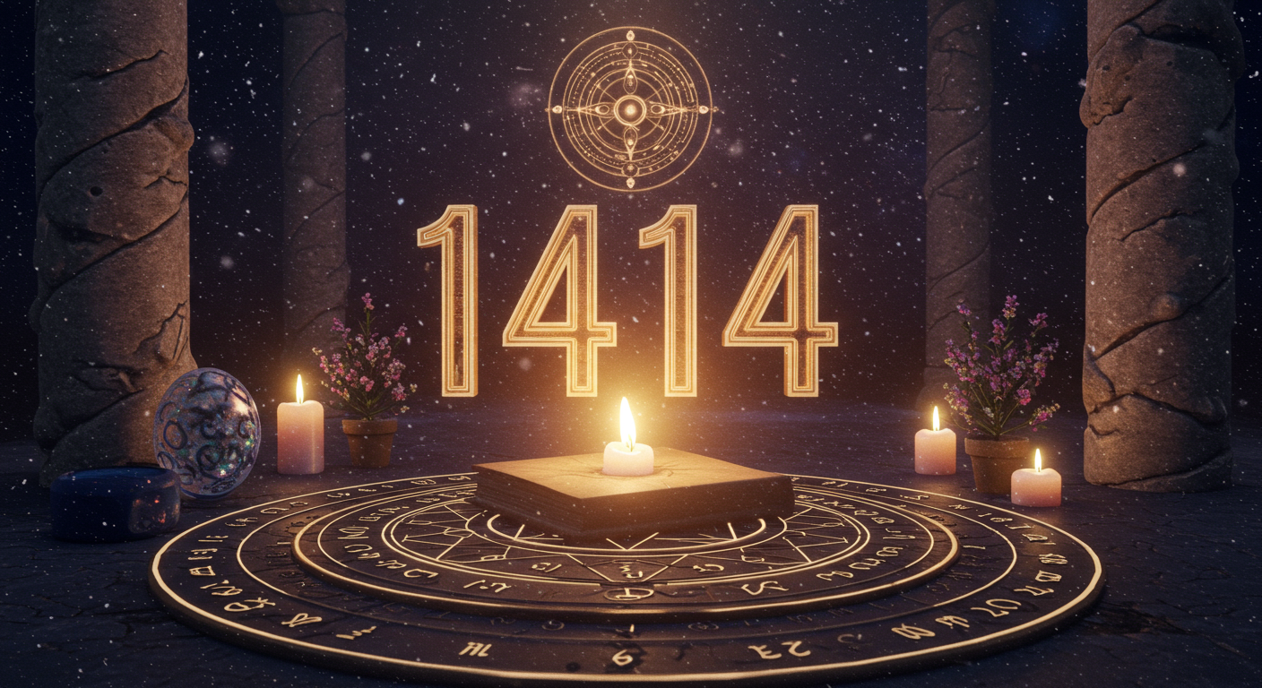 1414 Numerology: Your Cosmic Blueprint