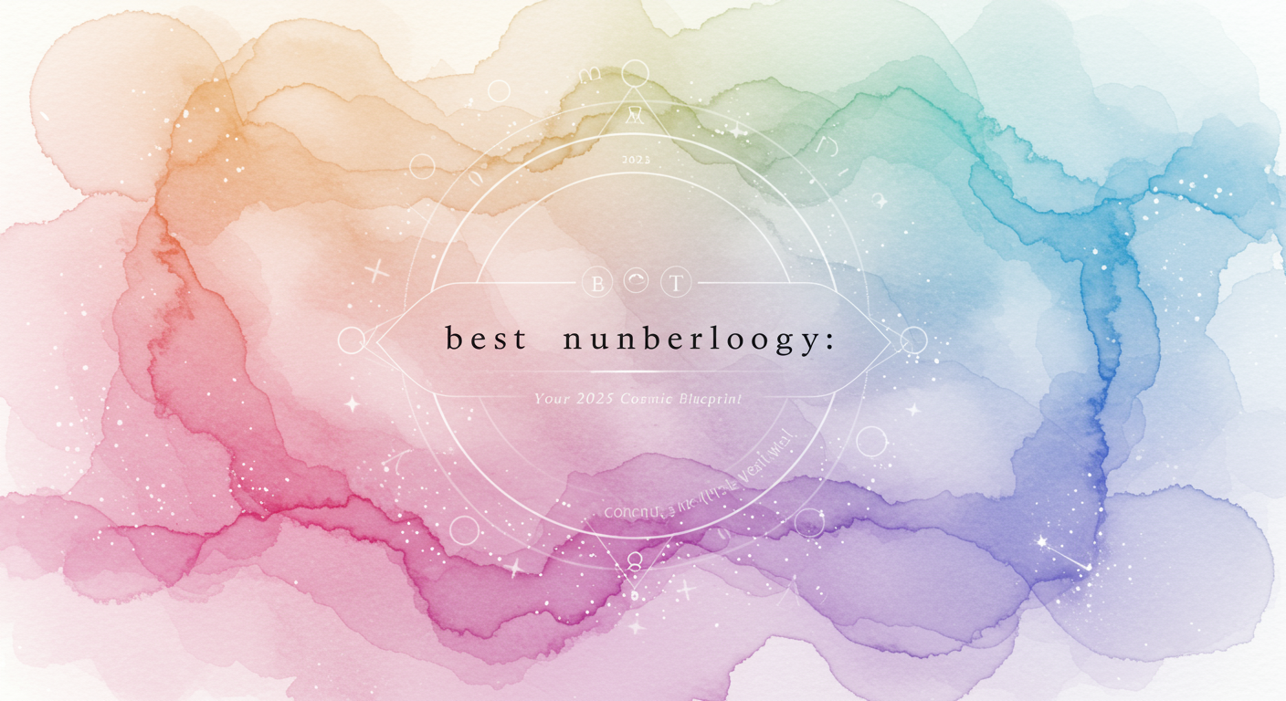 Best Numerology: Your 2025 Cosmic Blueprint