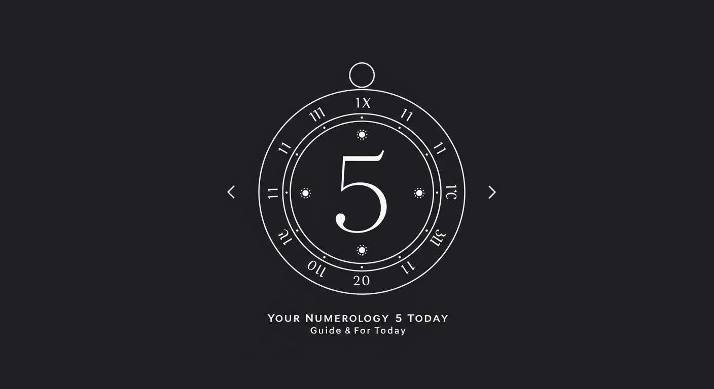 Your Numerology 5 Guide for Today