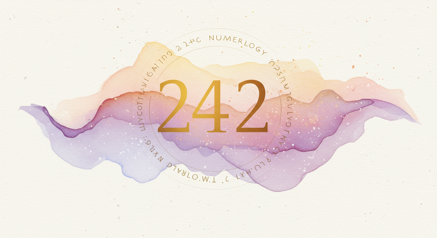 Decoding 242 Numerology: Your Destiny Revealed
