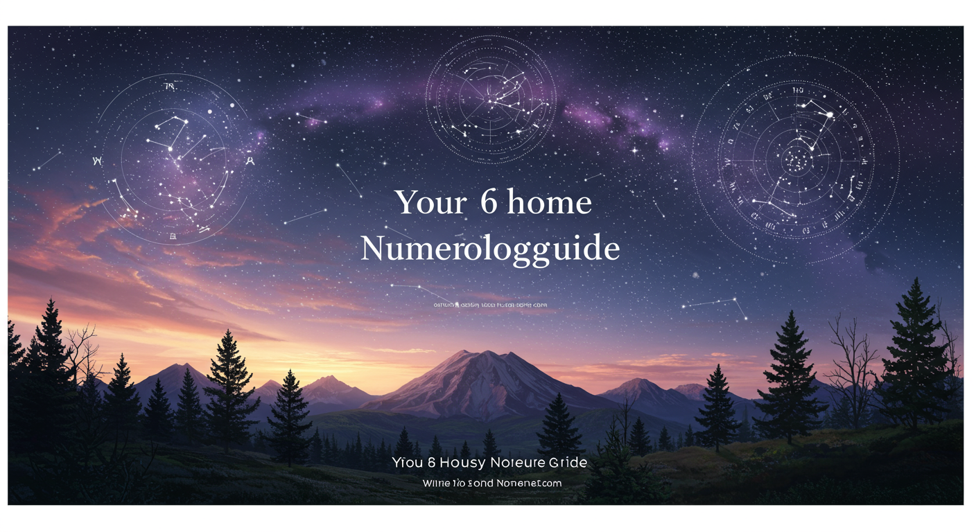 Your 6 Home Numerology Guide