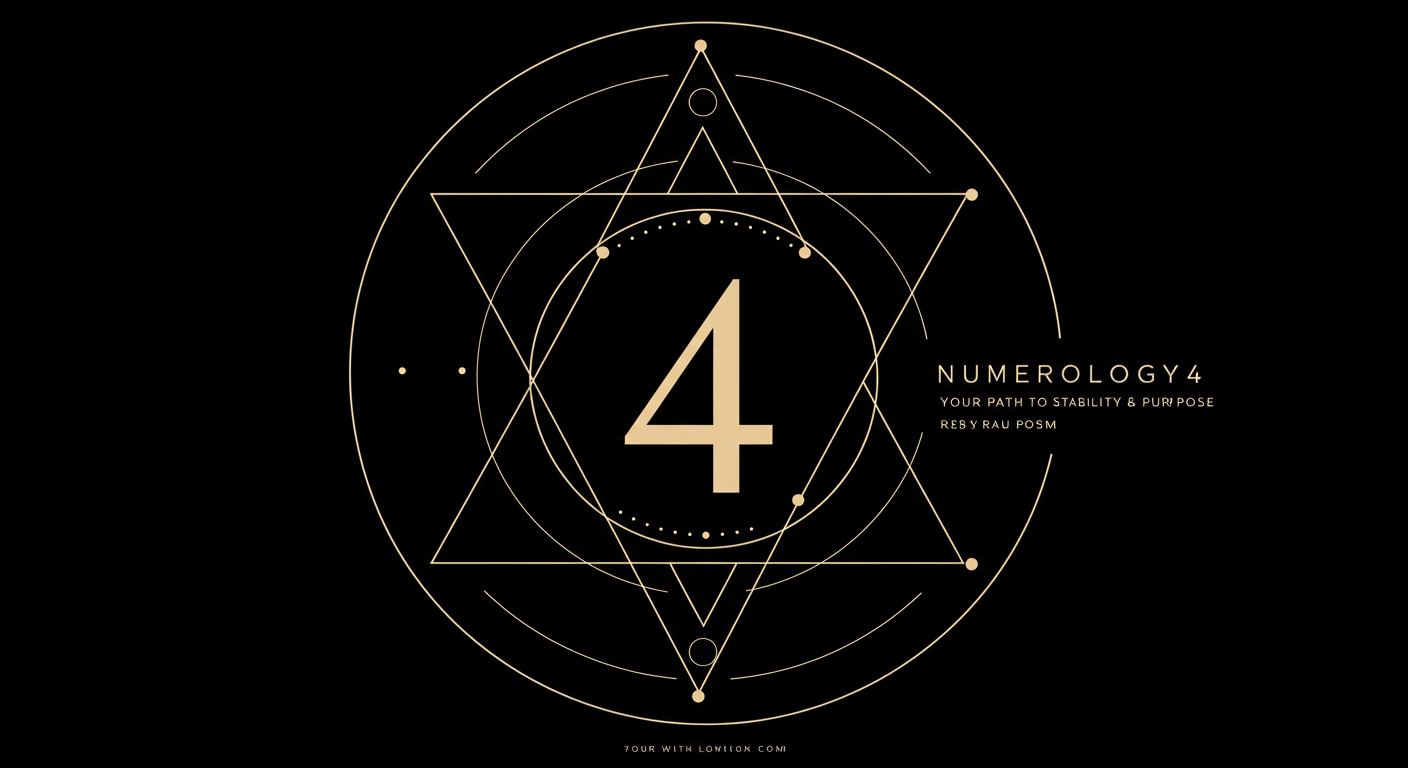 Numerology 4: Your Path to Stability & Purpose