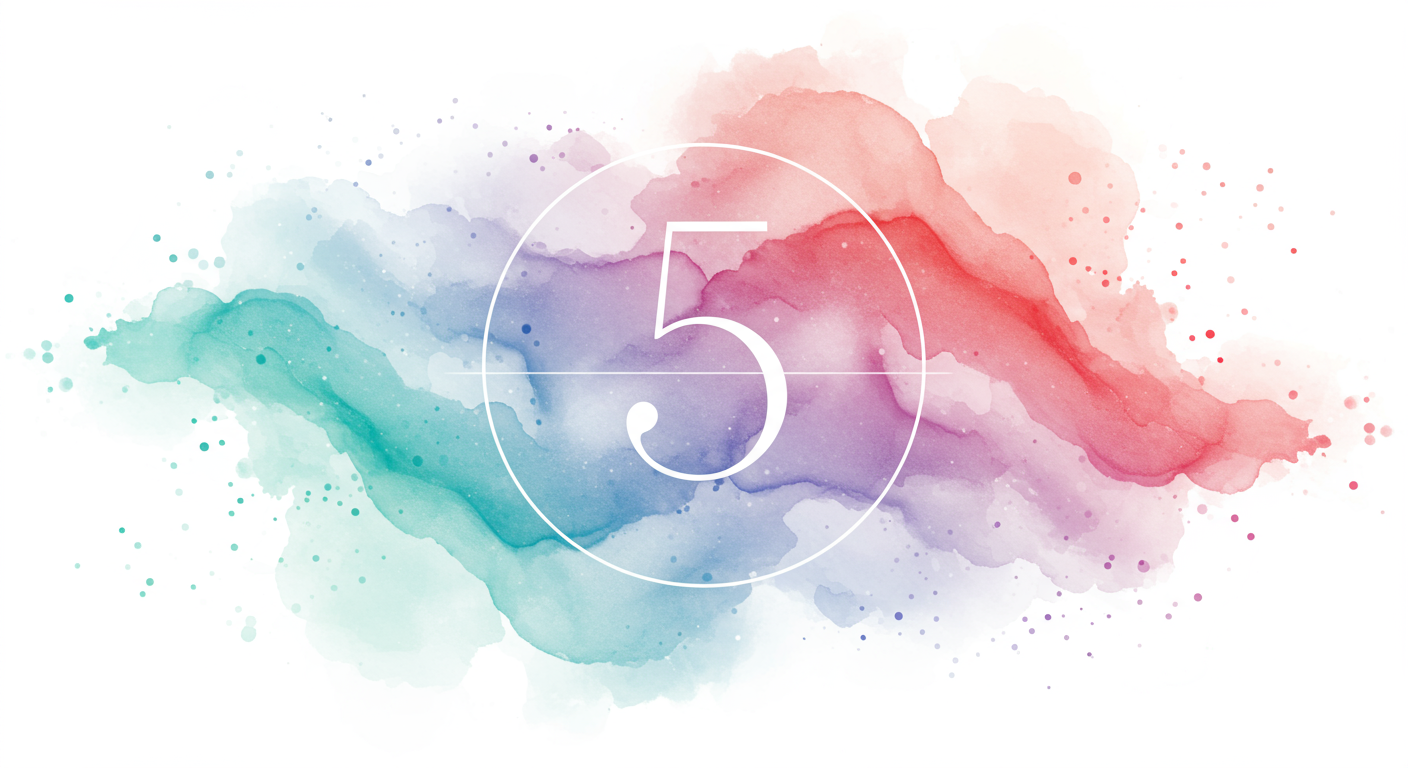 5: Numerology's Path of Freedom & Change