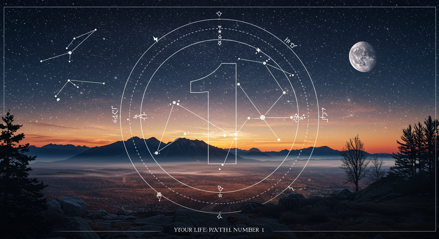 Your Life Path Number 1: Destiny's Pioneer