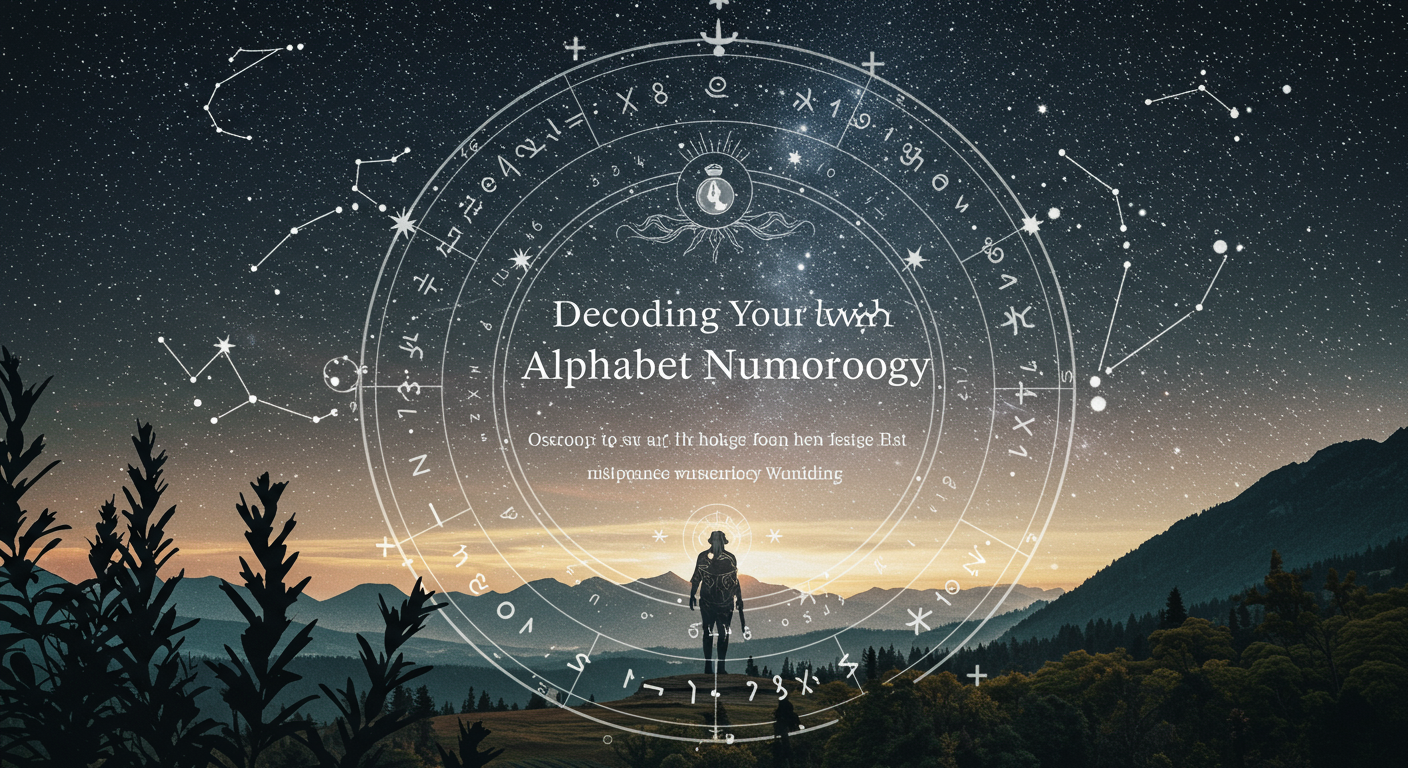 Decoding Your Life with Alphabet Numerology