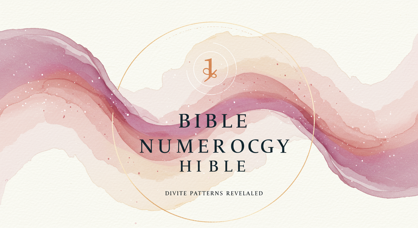 Bible Numerology: Divine Patterns Revealed