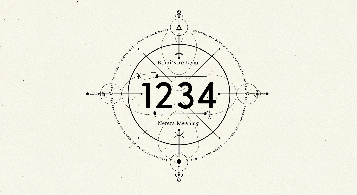 The Cosmic Dance of 1234 Meaning