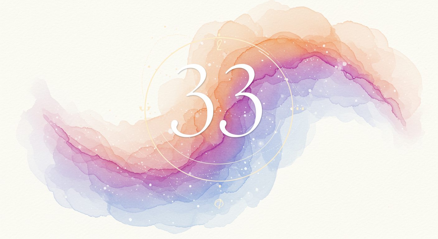 33: Master Number of Compassion & Healing