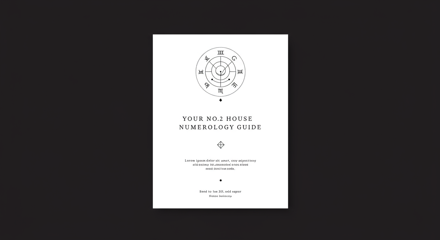 Your No. 2 House Numerology Guide