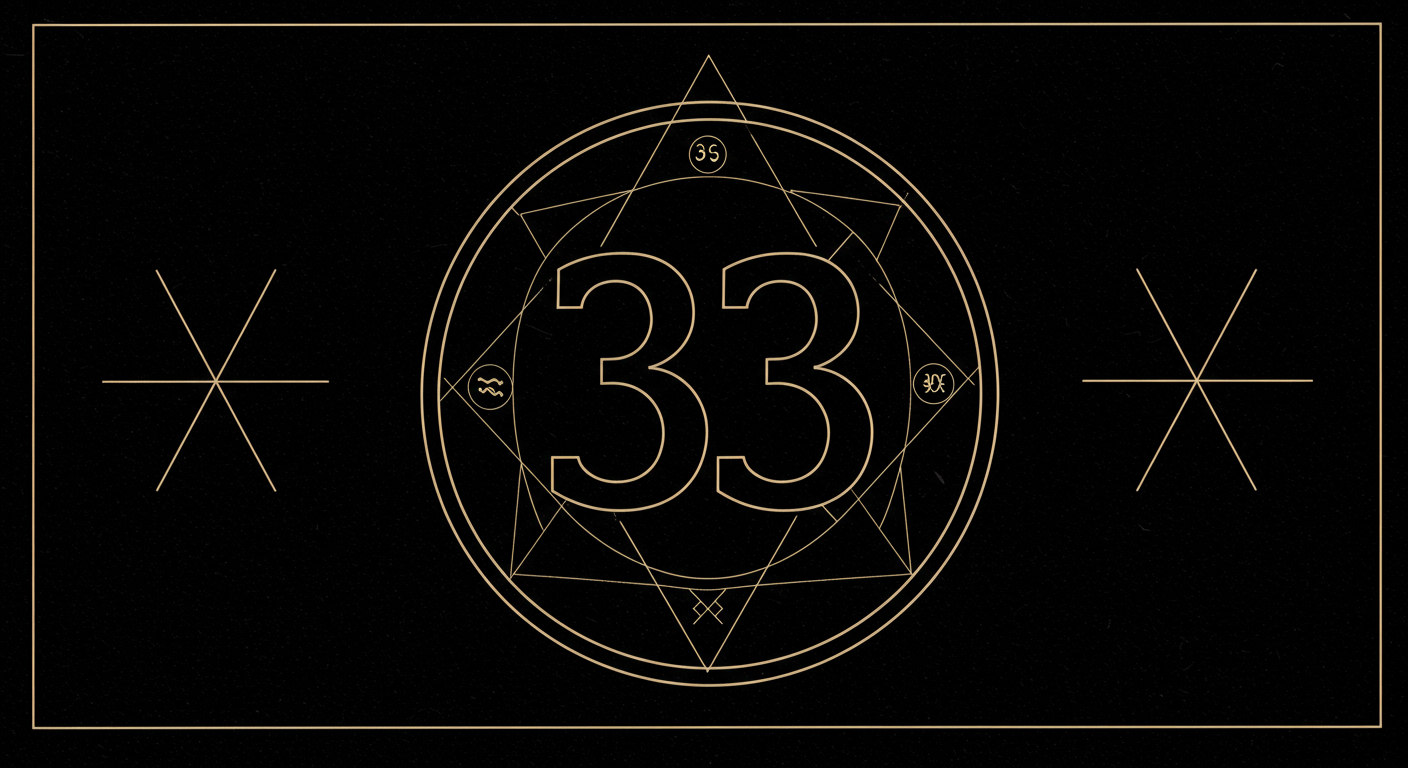 The Mystical Meaning of 33 in Numerology