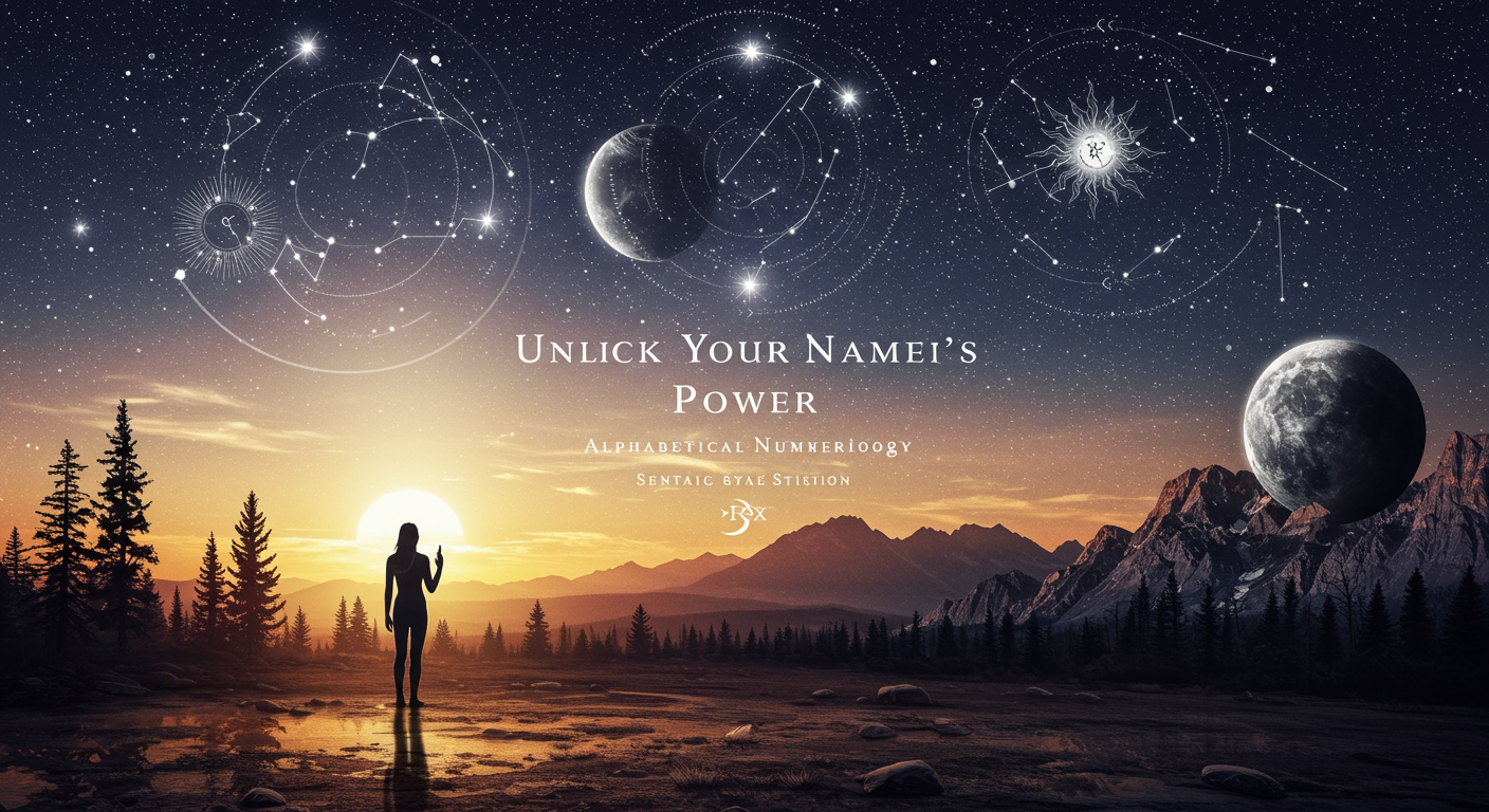 Unlock Your Name's Power: Alphabetical Numerology