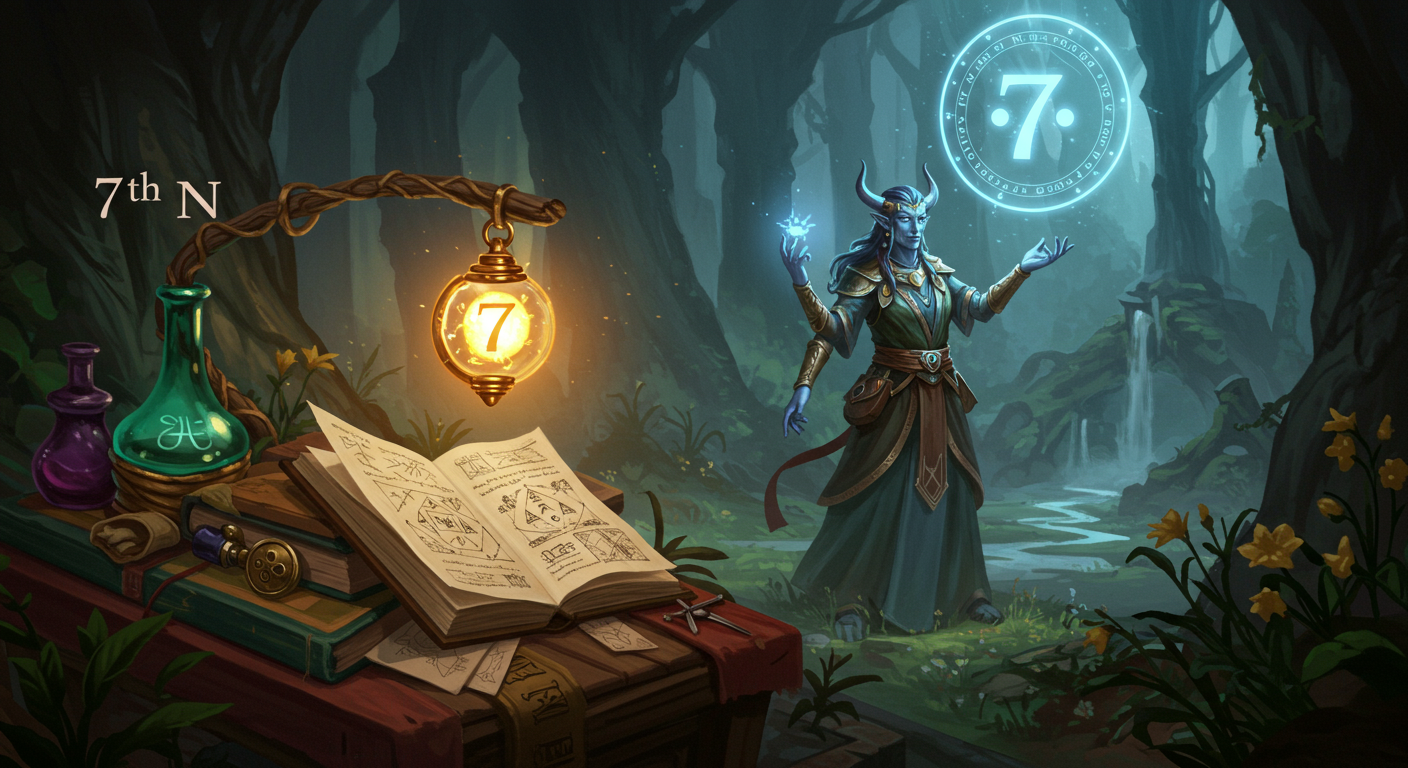 7th Numerology: The Mystic Seeker's Path