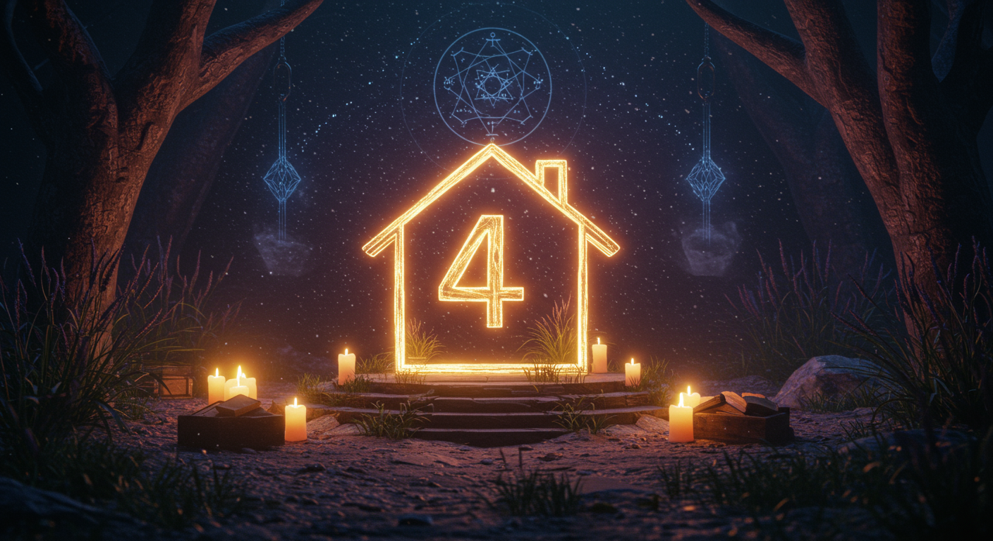 4 House Numerology: Grounded Stability