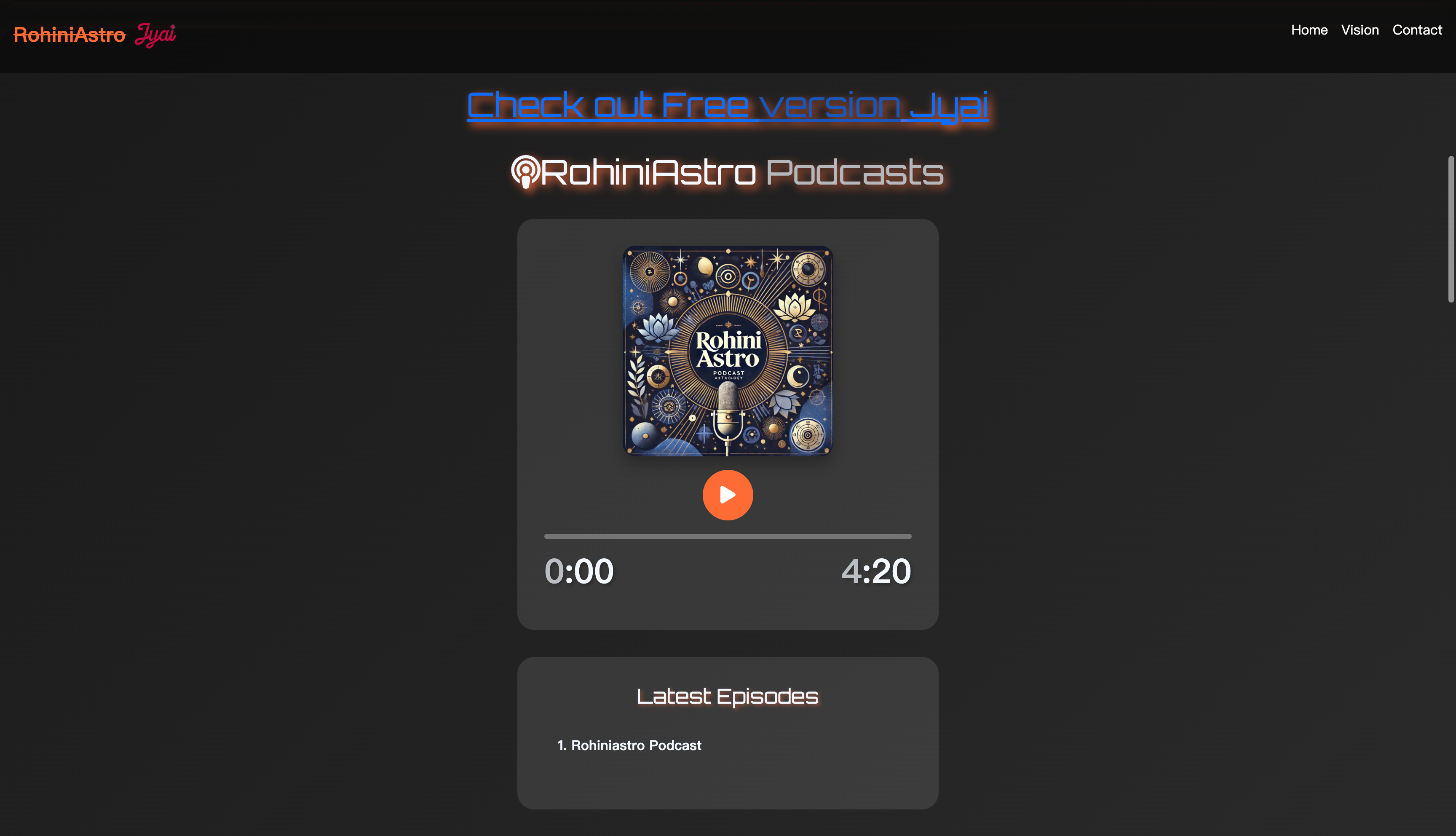 RohiniAstro (now Jyai) screenshot 2