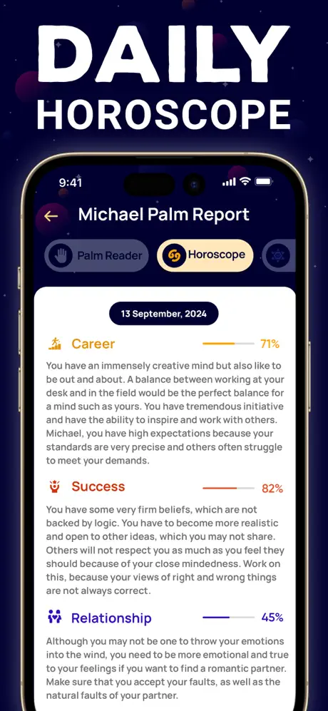 Palm Reader - Life Palmistry (by Hanja Devi) Screenshot 2