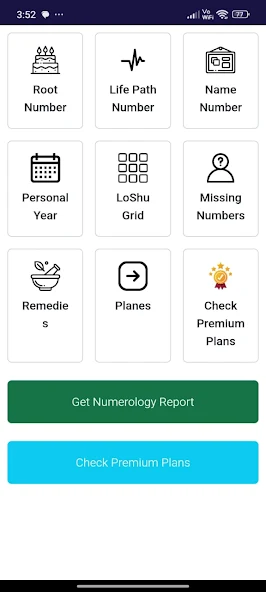 Advance AI Numerology App Screenshot 2