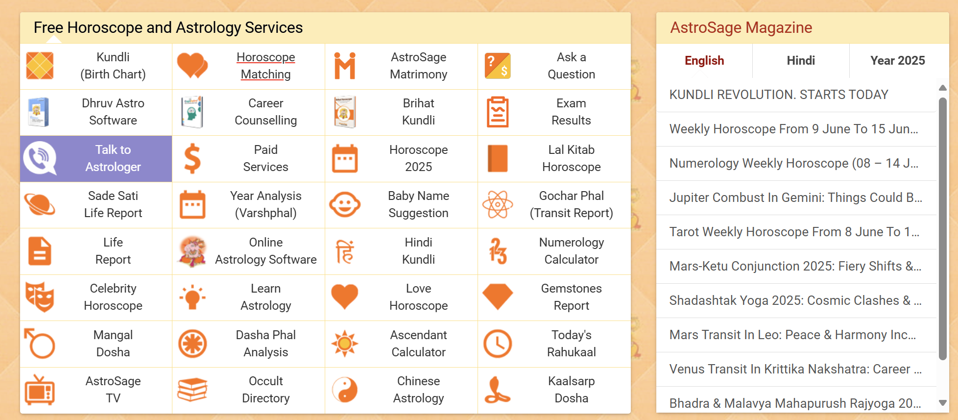AstroSage Kundli AI	 screenshot 1